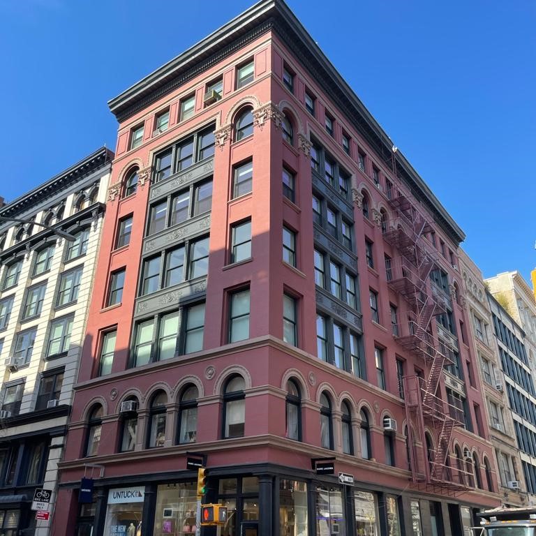 Aarco Contracting's Local Law 11 FISP project. 133 Wooster Street, NYC.