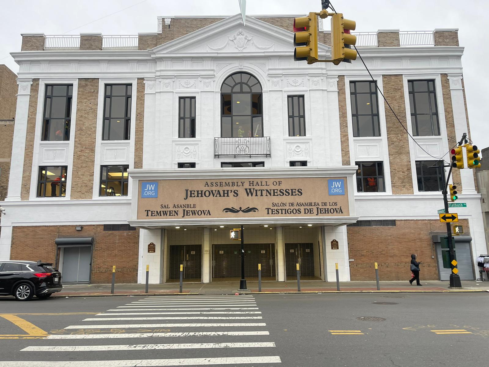 BROOKLYN ASSEMBLY HALL OF JEHOVAH WITNESSES EXTERIOR RESTORATION